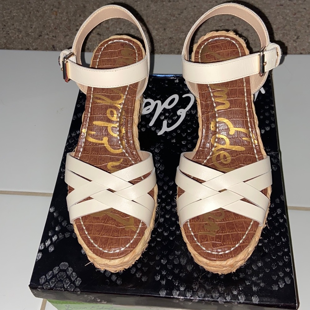 Sam Edelman sandals (DARLENE IVORY LEATHER)